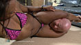 Members Clip - Nadia M vs. Dan - Mixed Wrestling